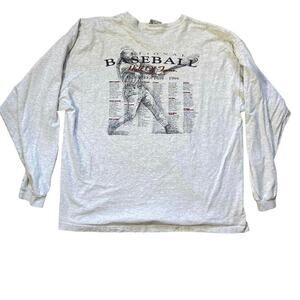 90s long sleeve grey